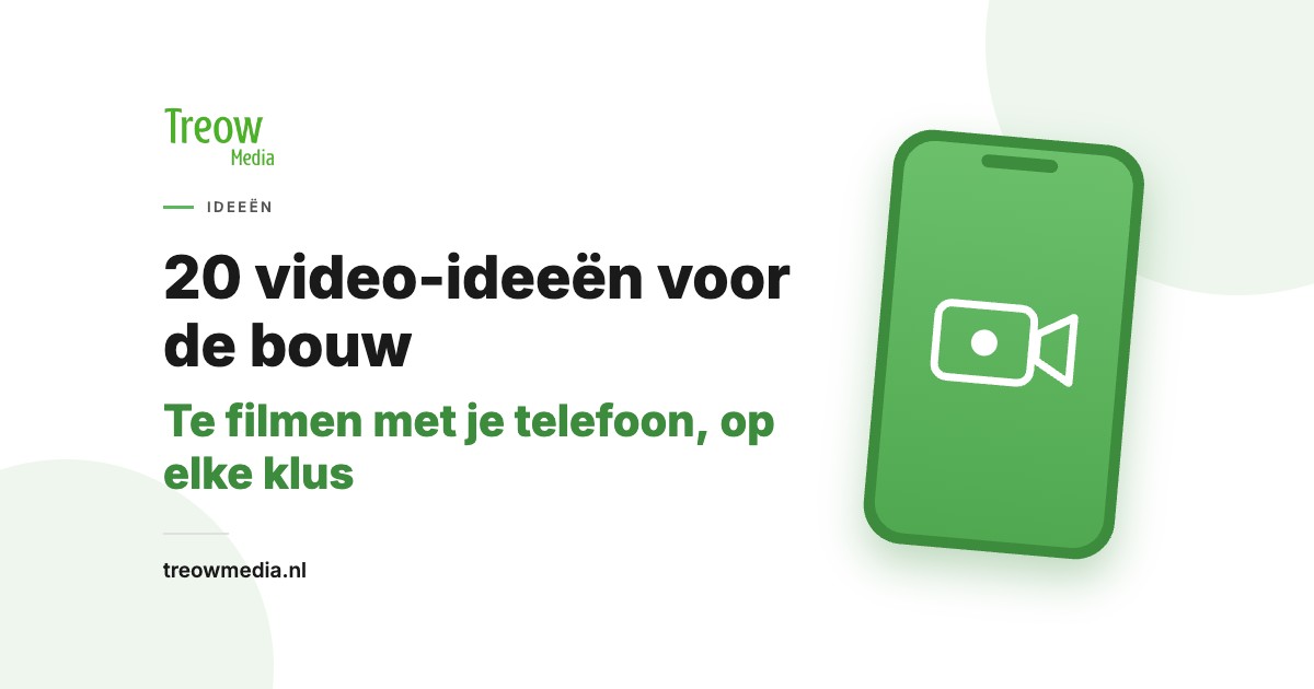Vakman filmt een installatieklus met zijn telefoon voor social media